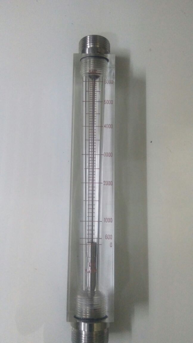 Acrylic Body Rotameter in flow range of 0-6000 LPH for water